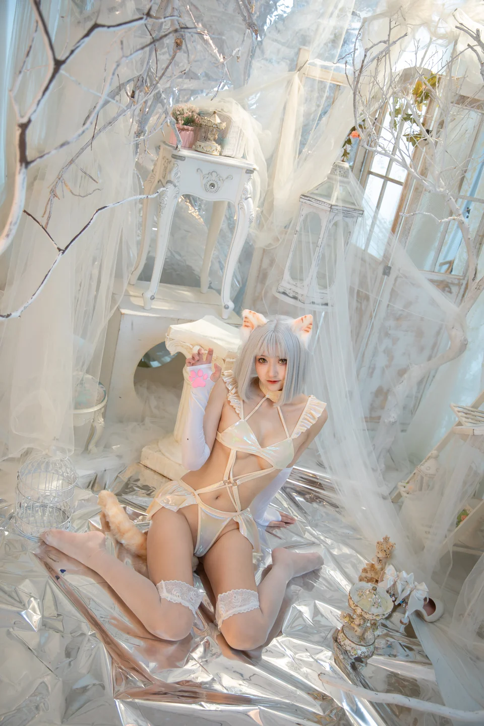 冬马路纱(Luisa_零纱) - 猫猫拳 [40P-435MB] tg@simisebaisi 【丝足阁】017.webp